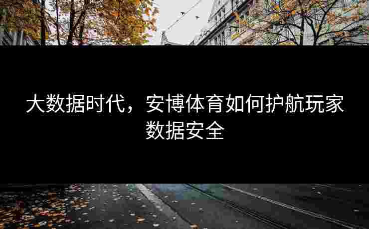 大数据时代,安博体育如何护航玩家数据安全 大数据时代,安博体育如何护航玩家数据安全
