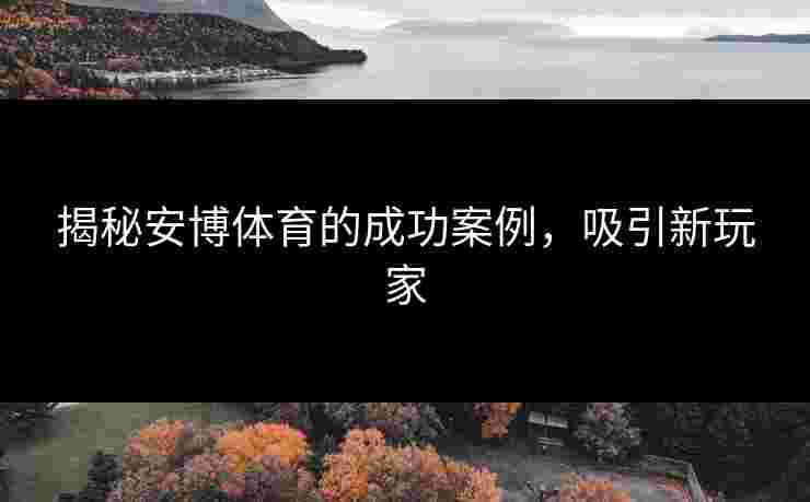 揭秘安博体育的成功案例，吸引新玩家